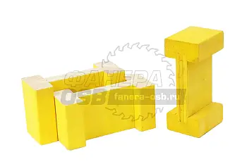 Балка двутавровая деревянная 2,5м