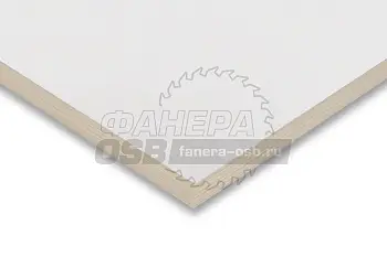 Фанера ламинированная БЕЛАЯ 18мм 2440х1220мм