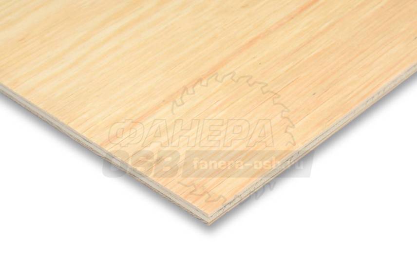 фанера хвойная 6 мм