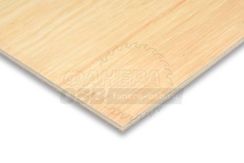 фанера хвойная 6 мм