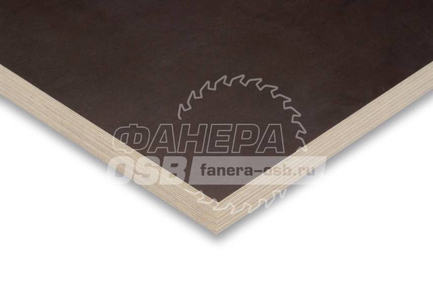 фанера ламинированная гладкая 21 мм
