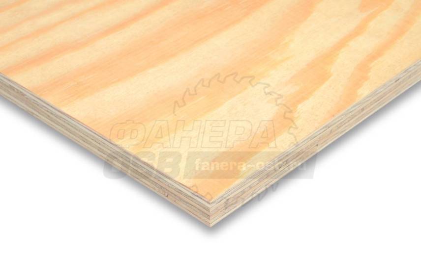фанера хвойная 15 мм
