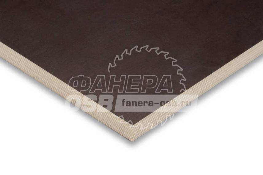фанера ламинированная гладкая 18 мм